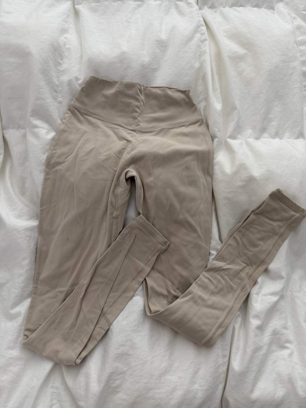 Buffbunny scrunch butt High-Rise Seamless Leggings in Taupe